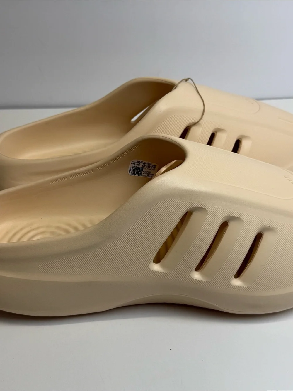 Adidas Originals AdiFom Infinity Mule Sand IH0355 Slip On Kobe Tan Sz 14 New NWT - Picture 4 of 9